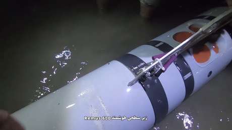 "No es solo una captura": CGRI tras 'cazar' un vehículo submarino autónomo de EE.UU.