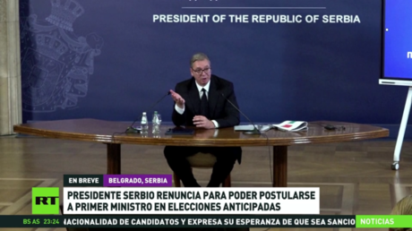Aleksandar Vucic renuncia a la presidencia de Serbia