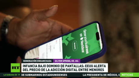Infancia bajo el dominio de las pantallas: EE.UU. alerta del precio de la adicción digital entre menores