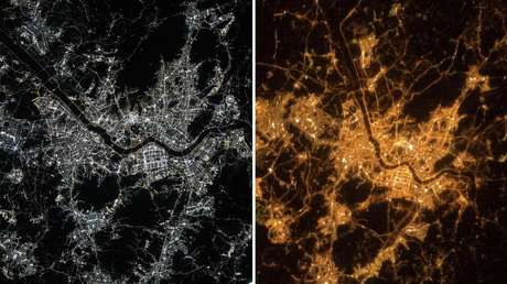 Así han cambiado de color las ciudades del mundo vistas desde el espacio (FOTOS)
