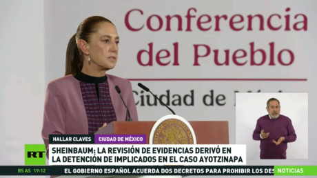 Sheinbaum: La revisión de evidencias derivó en la detención de implicados en el caso Ayotzinapa