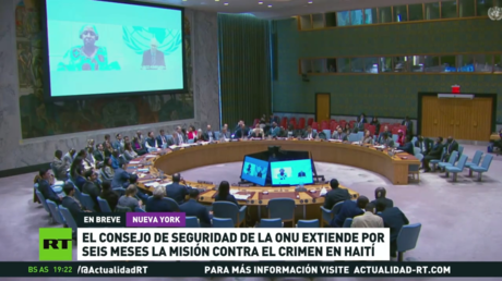 El Consejo de Seguridad de la ONU extiende por seis meses la misión contra el crimen en Haití
