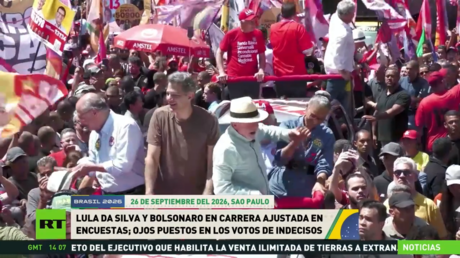 Lula da Silva y Bolsonaro en una carrera ajustada en las encuestas, con la mirada en los indecisos