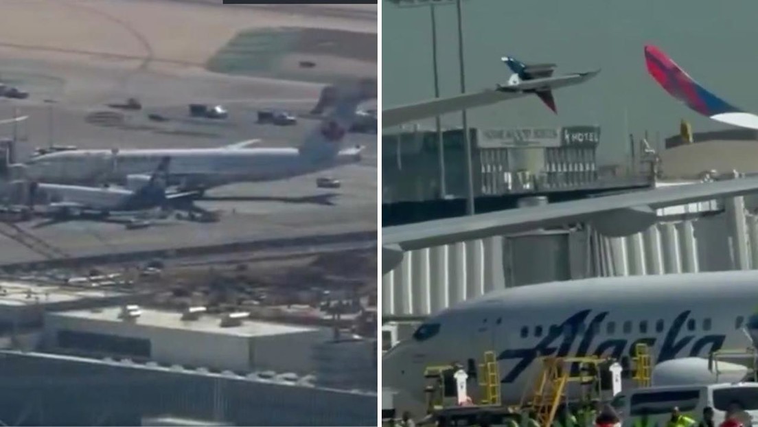 Dos aviones colisionan en tierra en EE.UU. (VIDEOS)
