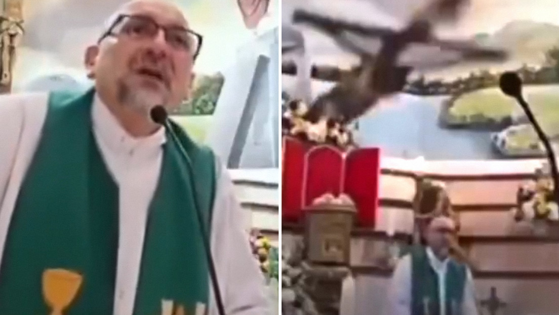 Revelan las últimas palabras del cura que murió aplastado por una cruz en plena misa