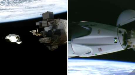 VIDEO: Cápsula de SpaceX se acopla a la EEI en tiempo récord