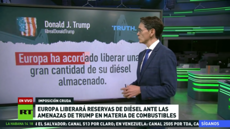 Europa liberará reservas de diésel ante las amenazas de Trump en materia de combustibles