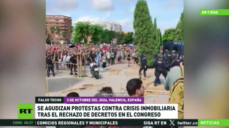 Se agudizan protestas contra crisis inmobiliaria tras el rechazo de decretos en el Congreso