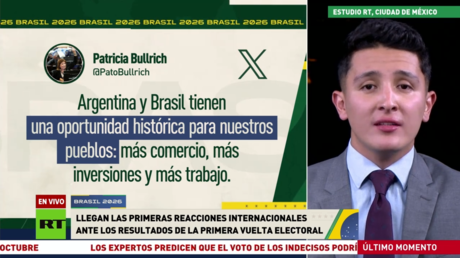 Llegan las primeras reacciones internacionales ante los resultados de la primera vuelta electoral en Brasil