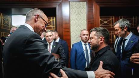 "Fondos ilimitados para la corrupta camarilla de Zelenski?": destrozan a Merz tras su visita a Kiev