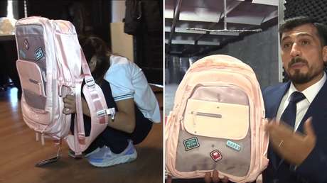 Desarrollan en Turquía una mochila antibalas para estudiantes: ¿qué armas puede resistir?