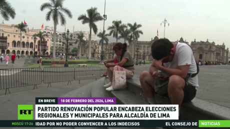 Partido Renovación Popular de Perú encabeza las elecciones regionales y municipales en Lima