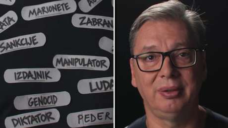 "Autócrata", "traidor", "loco": Vucic convierte las críticas en su estrategia de campaña (VIDEO)