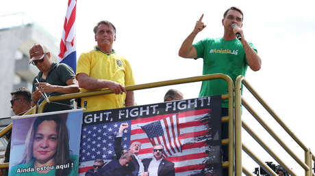 El guiño antiterrorista de Flávio Bolsonaro a EE.UU.