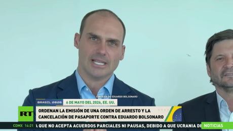 Ordenan la emisión de una orden de arresto y la cancelación de pasaporte contra Eduardo Bolsonaro