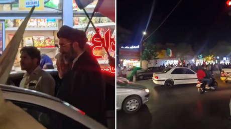 Capturan en imágenes a hombre idéntico a Mojtabá Jameneí por las calles de Teherán (VIDEO)