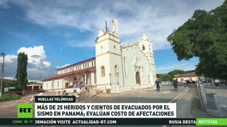 Más de 25 heridos y cientos de evacuados por sismo en Panamá; evalúan los costes de los daños