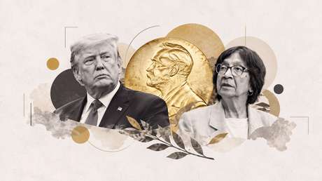 "Nadie había oído hablar de ella": Trump llama "corrupto" al Comité Noruego del Nobel