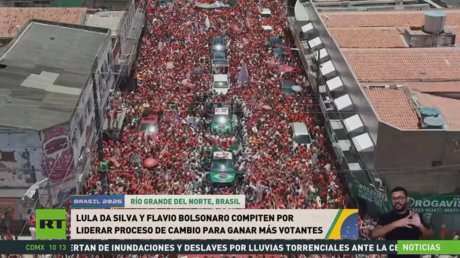 Lula da Silva y Flávio Bolsonaro compiten por liderar el proceso de cambio para ganar más votantes