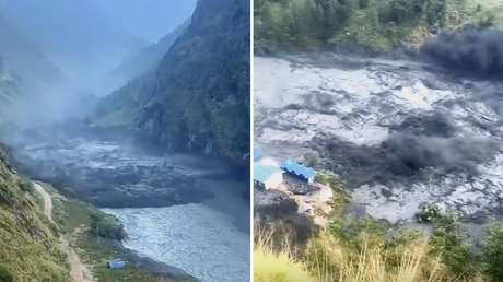 Inundación repentina arrasa todo a su paso en Nepal (VIDEOS)
