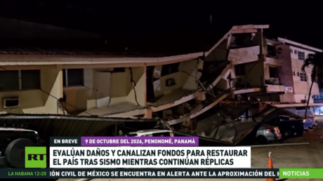 Evalúan daños y canalizan fondos para restaurar Panamá tras el sismo de magnitud 7,7