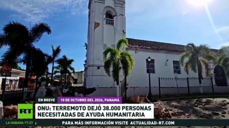 ONU: El terremoto en Panamá deja a 38.000 personas necesitadas de ayuda humanitaria