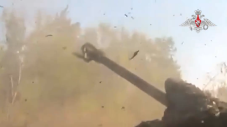 VIDEO: Artillería rusa destroza bastiones ucranianos