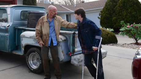 La emotiva despedida del intérprete de Walter White a su hijo en 'Breaking Bad'