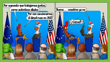 De inseparables a separados por culpa… del diésel ruso