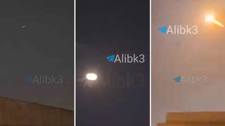 VIDEOS: Drones y misiles atraviesan el cielo sobre la capital de Arabia Saudí