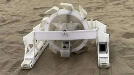 China pone a prueba en el desierto un robot que recuerda a las máquinas de 'Dune'