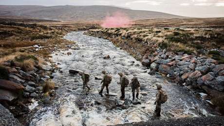 Reino Unido entrena a sus soldados para "reconquistar" las islas Malvinas