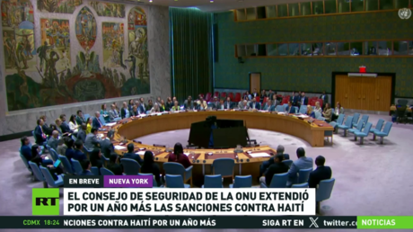 El Consejo de Seguridad de la ONU prorroga un año más las sanciones contra Haití
