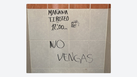 "Mañana Tiroteo. No vengas": El mensaje que enciende la alerta en una escuela mexicana (FOTOS)