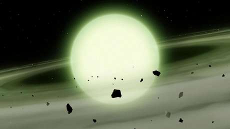 Una estrella con un "verde fantasmal": el hallazgo que sorprende a los astrónomos