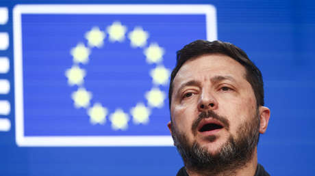 El líder del régimen ucraniano, Vladímir Zelenski