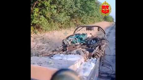 VIDEO: La artillería rusa impide el reabastecimiento de las fuerzas ucranianas con precisos ataques