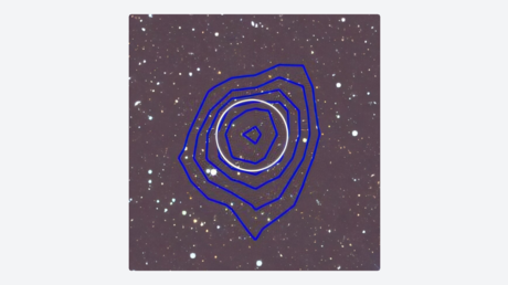 Una nube 500.000 veces más masiva que el Sol y sin estrellas podría ser una aislada "galaxia oscura"