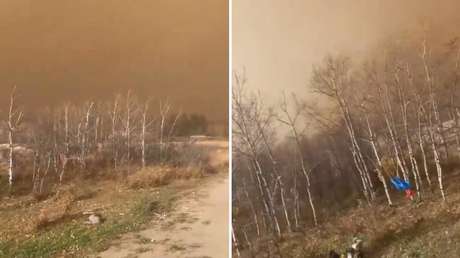 Presuntas primeras imágenes del "incidente" en una base militar canadiense (VIDEO)