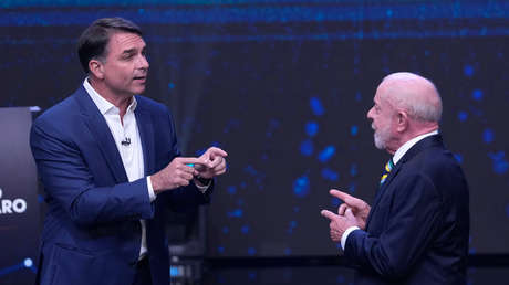 "No voy a hacerte nada" y "quiero distancia": tenso cruce entre Lula y Flávio Bolsonaro