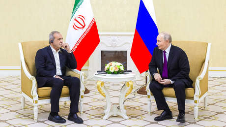 Pezeshkian: Irán agradece a Putin y al pueblo ruso su postura sobre los últimos acontecimientos en el país