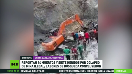 Varios muertos tras el colapso de una mina en Colombia