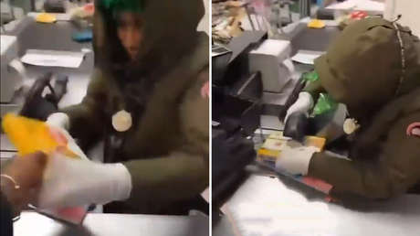 '¿Efectivo o tarjeta?': Un saqueador juega a ser cajero en pleno caos en Francia (VIDEO)