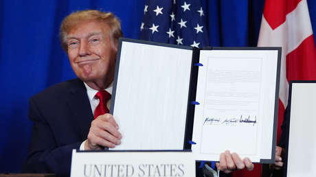 Trump sobre la OTAN: "Tuvieron la amabilidad de cedernos Groenlandia"