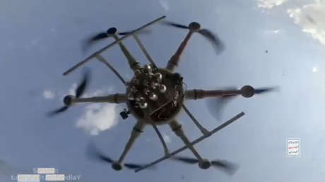 Enjambre de drones hutíes arrasa objetivos en Arabia Saudita (VIDEO)