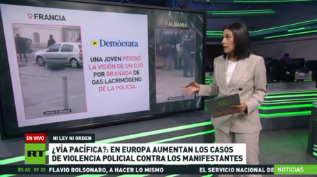 Aumentan los casos de violencia policial contra manifestantes en Europa