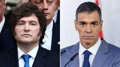 La dura respuesta de España a los "insultos y calumnias" de Milei a Sánchez