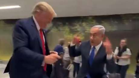Netanyahu publica en TikTok video de IA donde baila efusivamente 'Dame hombro' con Trump