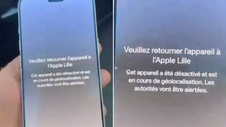 El 'regalo' de Apple a los saqueadores franceses: así quedan iPhones robados (VIDEO)