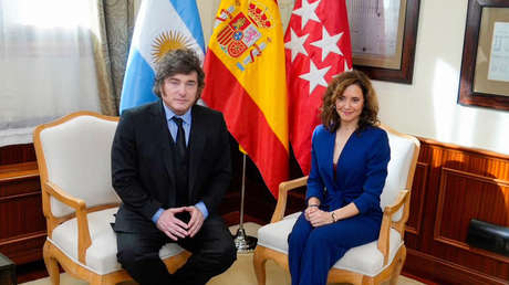 "¡Respétenlo!": Ayuso defiende a Milei en España